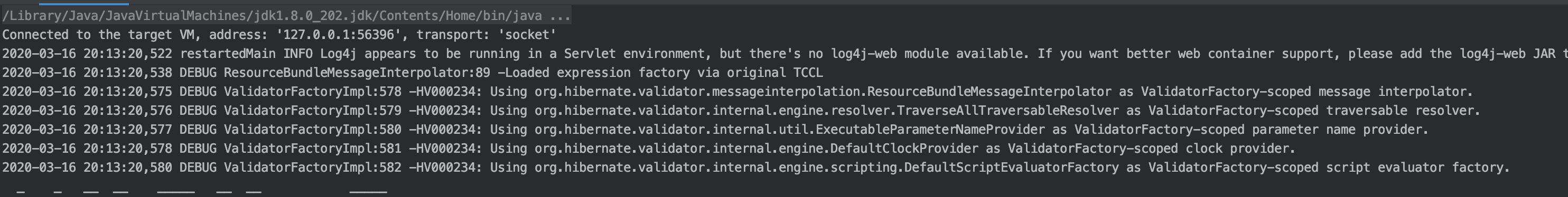SpringBoot 2 2 5 Log4j2 