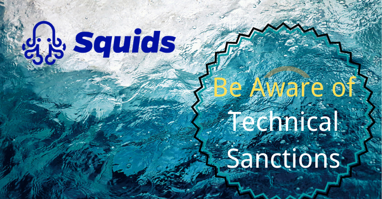 Database field should raise awareness of dealing with technical sanctions!
