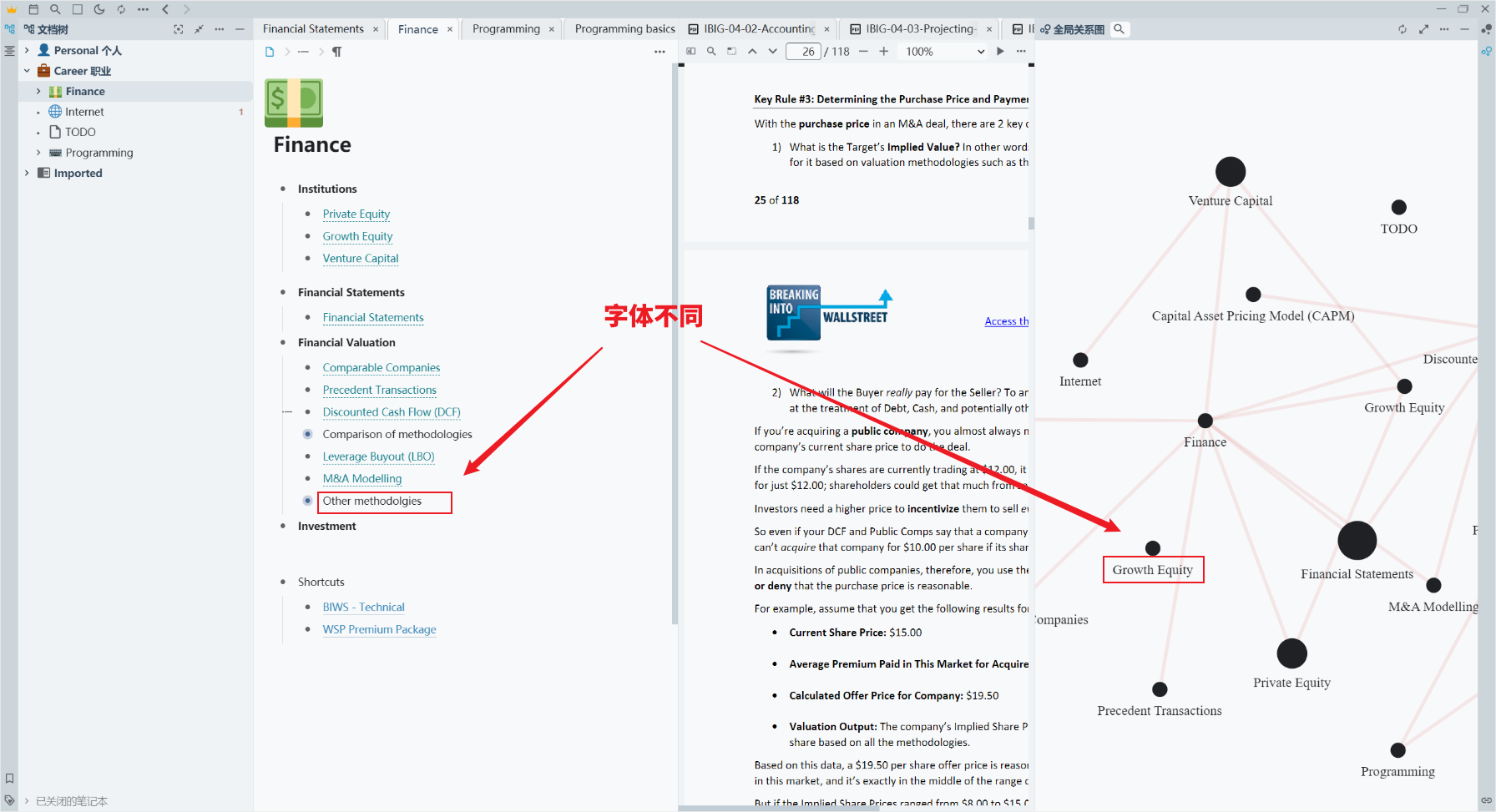 关系图的英文字体不是系统默认字体 Vanessa 的回帖 链滴