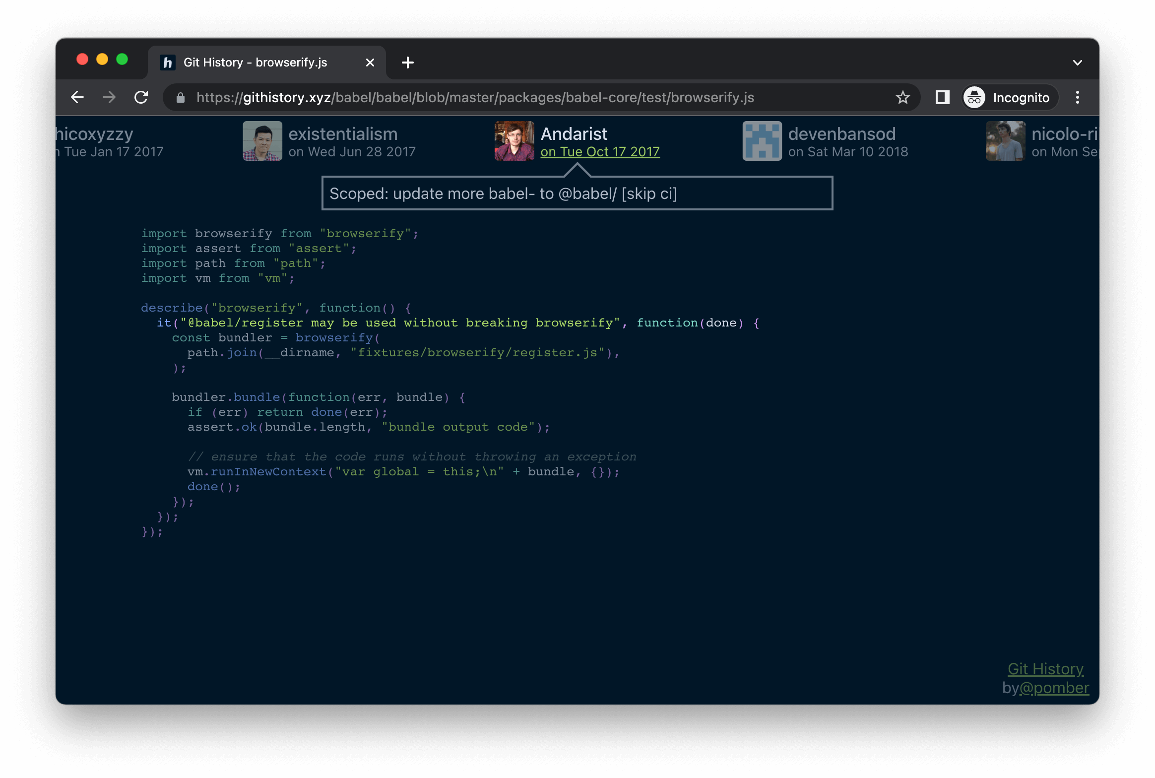 好工具周刊（第 17 期）: Git History, Arya, DiceBear Avatars, GitHub Card, Open Graph Image Generator, Griddy, Colorsandfonts