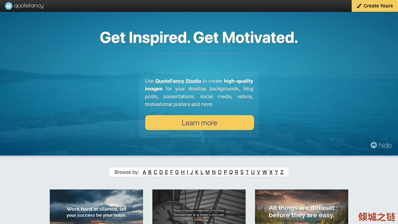 倾城之链 - Quotefancy: Wallpapers With Inspirational Quotes