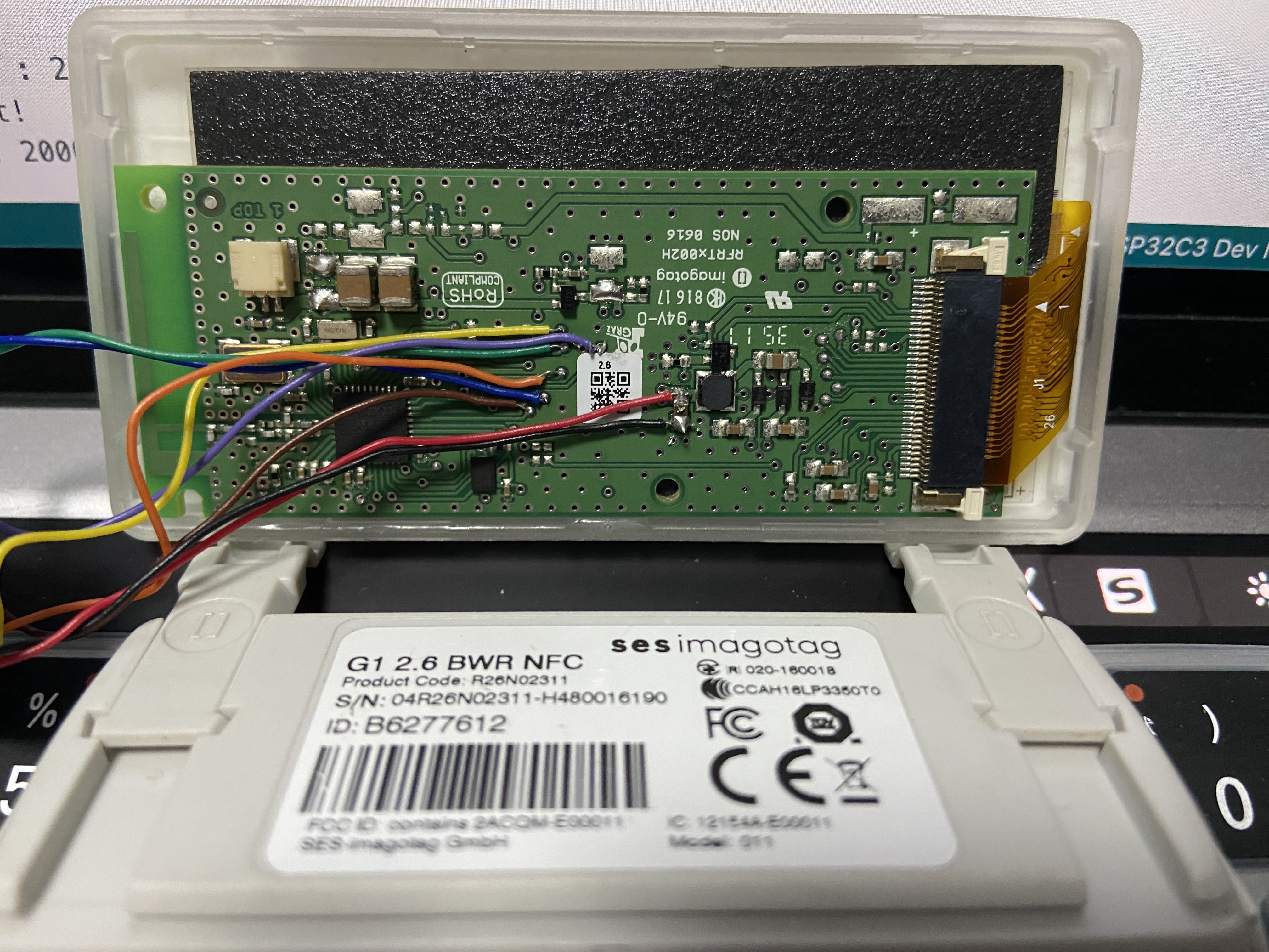 ses imagotag G1 2.6 BWR NFC