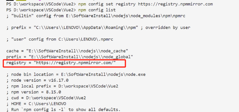 npm报错：request to https://registry.npm.taobao.org failed, reason ...