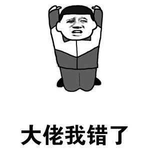 大佬我错了.gif