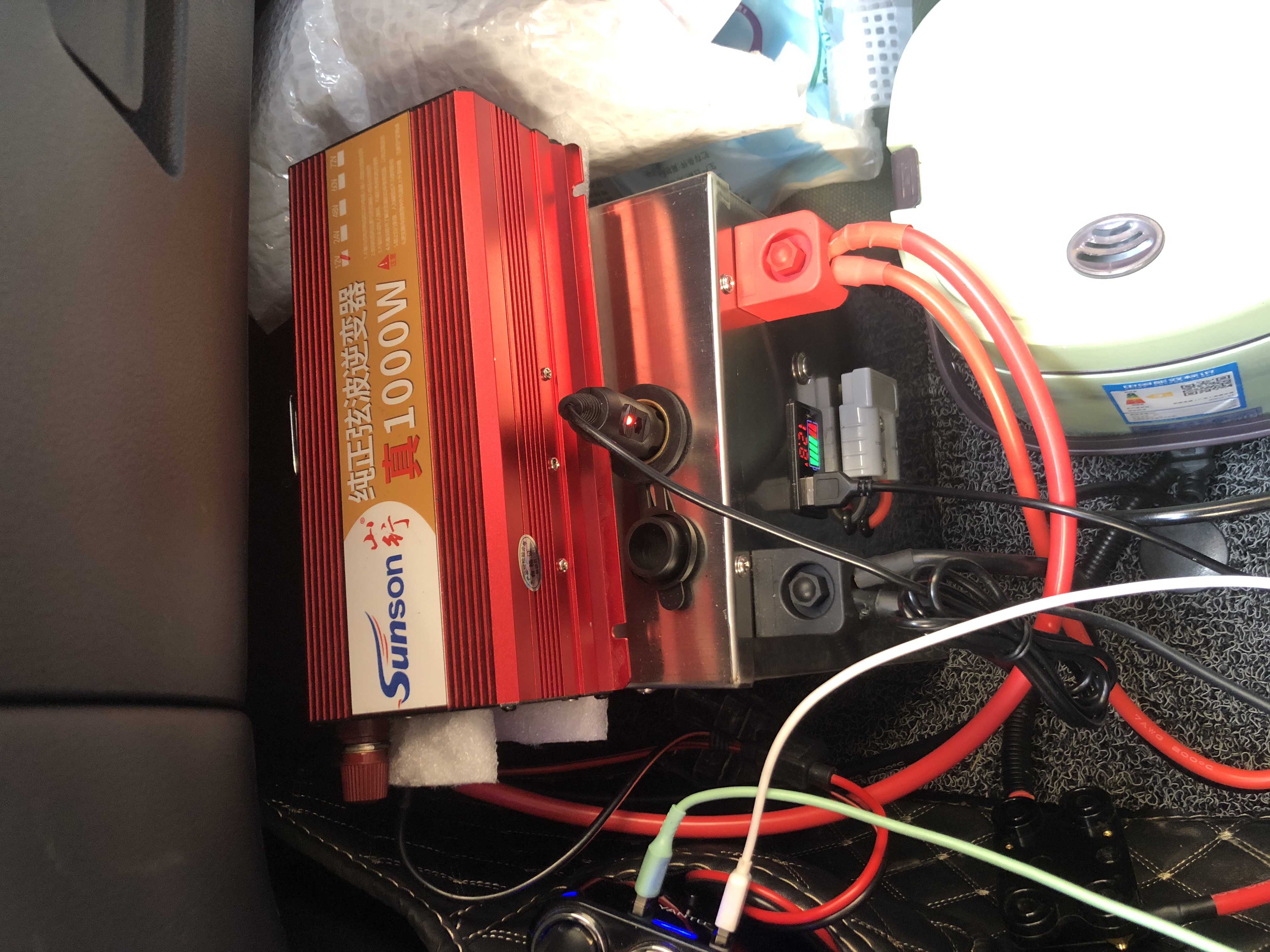 组装的铁锂电源