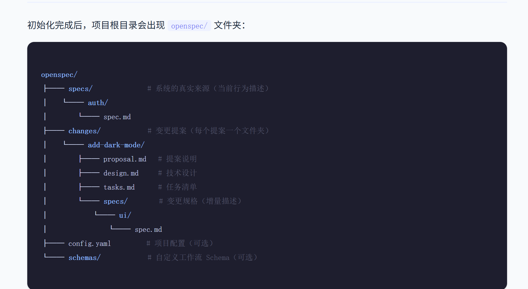目录结构